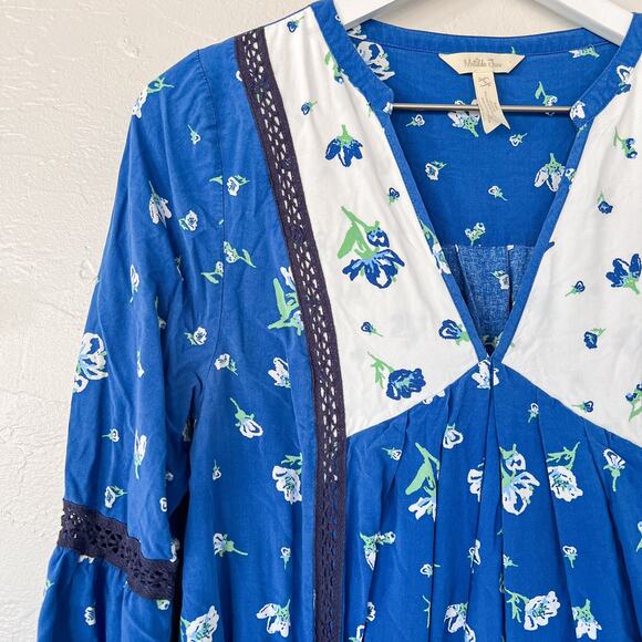 Matilda Jane Blue Floral Day Tripping Dress Small - Picture 3 of 5